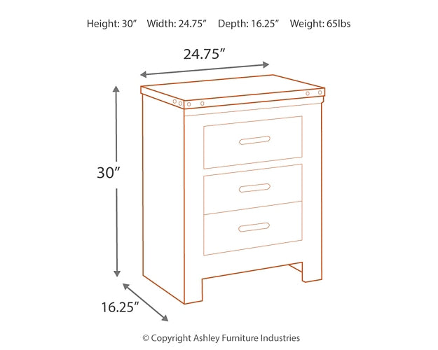 Trinell King Poster Bed with Dresser, Chest and Nightstand