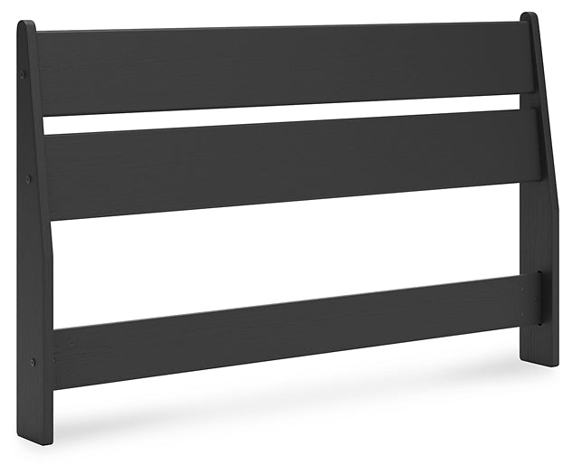 Socalle Full Panel Headboard with Dresser and 2 Nightstands