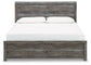 Bronyan King Panel Bed with Dresser